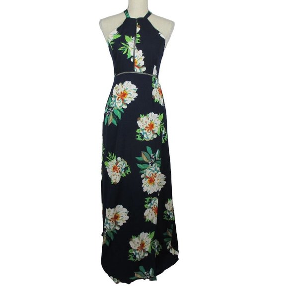 MISSLOOK Dresses & Skirts - Misslook Floral Maxi Backless Sundress Size M